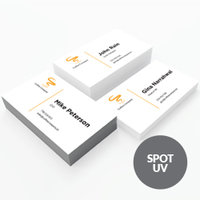 Business Cards with Spot UV Printing UK, Next Day Delivery - www.ontimeprint.co.uk