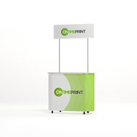 Promotional Counter with Header, www.ontimeprint.co.uk