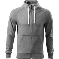 Custom Printed/ Embroidered Mens Zipperd Sweatshirt, grey, www.ontimeprint.co.uk