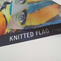 Knitted Flag 115 um Printing UK, Next Day Delivery - www.ontimeprint.co.uk