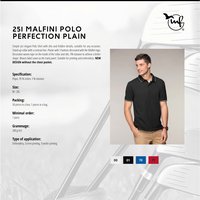 Custom Printed Promotional White Polo Shirts 251 specification- www.ontimeprint.co.uk