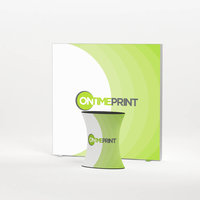 Exhibition Display Kit- Freenstanding LED Fabric Lightbox & Quick Automatic Counter- www.ontimeprint.co.uk