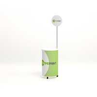 Cylinder Promotional Portable Counter- www.ontimeprint.co.uk