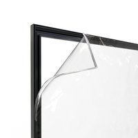 Partition divider -Smart Frame- screen with a wipe clean surface. www.ontimeprint.co.uk