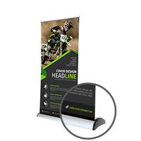 Deluxe Roller Banner Printing UK, Next Day Delivery - www.ontimeprint.co.uk