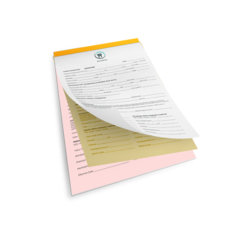 NCR Pads- Carbon Copy Pads Printing UK, Next Day Delivery - www.ontimeprint.co.uk