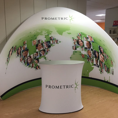 Presto Peak Fabric Stand Printing UK, Next Day Delivery - www.ontimeprint.co.uk