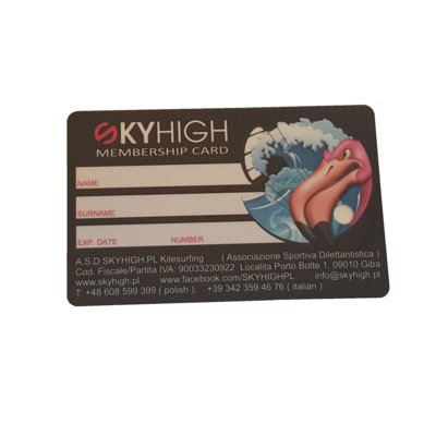 Quality Membership Card with three signature strips- www.ontimeprint.co.uk