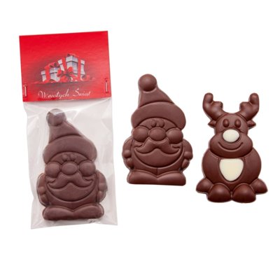 Personalised Christmas Chocolate Characters- www.ontimeprint.co.uk
