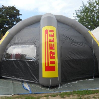 4 Leg Spider Inflatable Tent Printing UK, Next Day Delivery - www.ontimeprint.co.uk