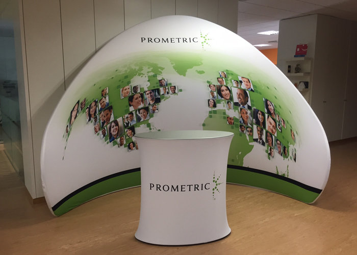 Presto Peak Fabric Stand Printing UK, Next Day Delivery - www.ontimeprint.co.uk